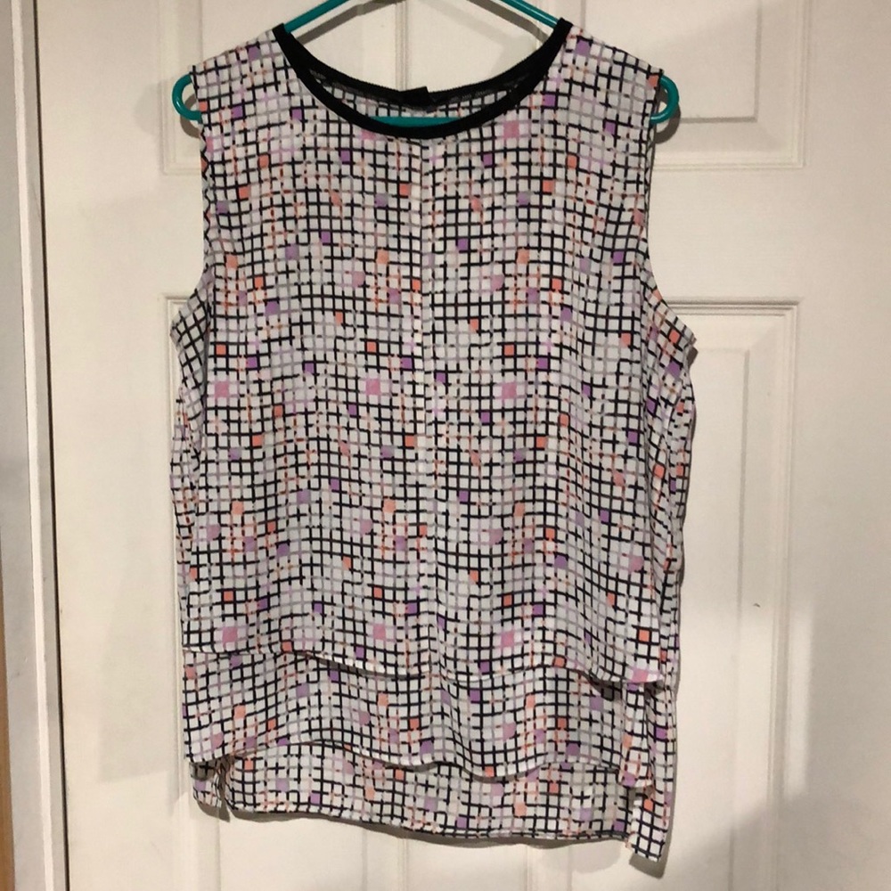 Metaphor sleeveless top